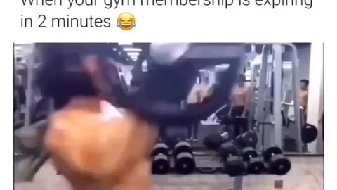 Gym membership expiry last 2 Hours