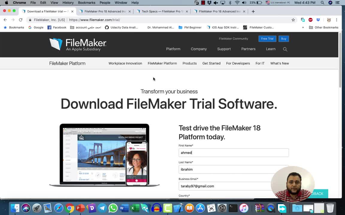 01- filemaker installing