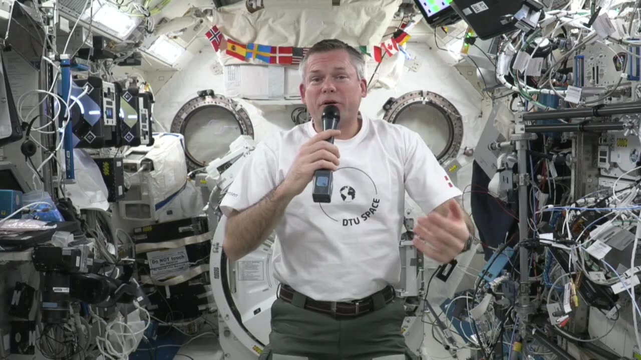 Expedition 70 Astronaut Andreas Mogensen Talks with Technical University of Denmark - Feb. 23, 2024