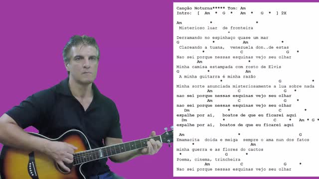 CANÇÃO NOTURNA ... [SKANK] PROF. .JAIME TOLEDO