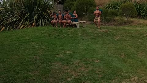 New Zealand Maori ceremony