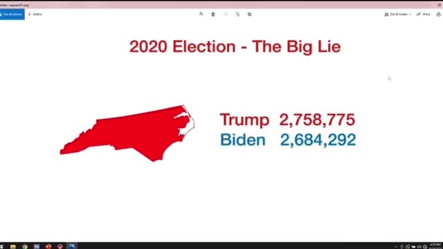 Cyber Symposium: President Trump won North Carolina by at least 530k votes #TrumpWon