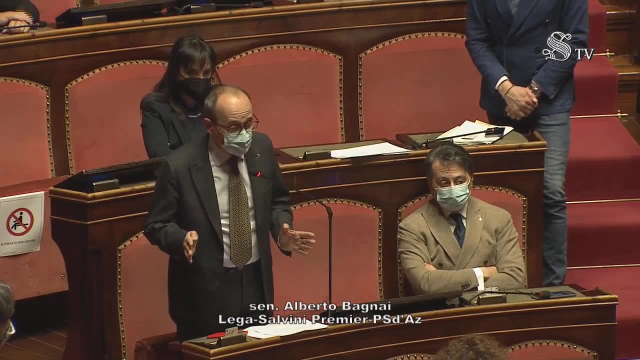 🔴 Intervento in Aula del Sen. Alberto Bagnai riguardante la chiusura del canale "Byoblu" su YouTube.