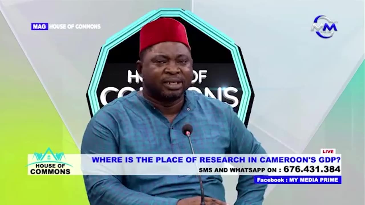 Where is the place of research in Cameroon's GDP?