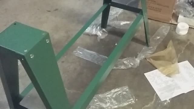 Harbor Freight lathe assembly