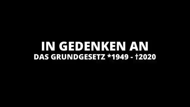 In Gedenken an das Grundgesetz 1949 - 2020