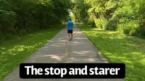 Hilarious Sketch- How different people react when you pass them on a bike.