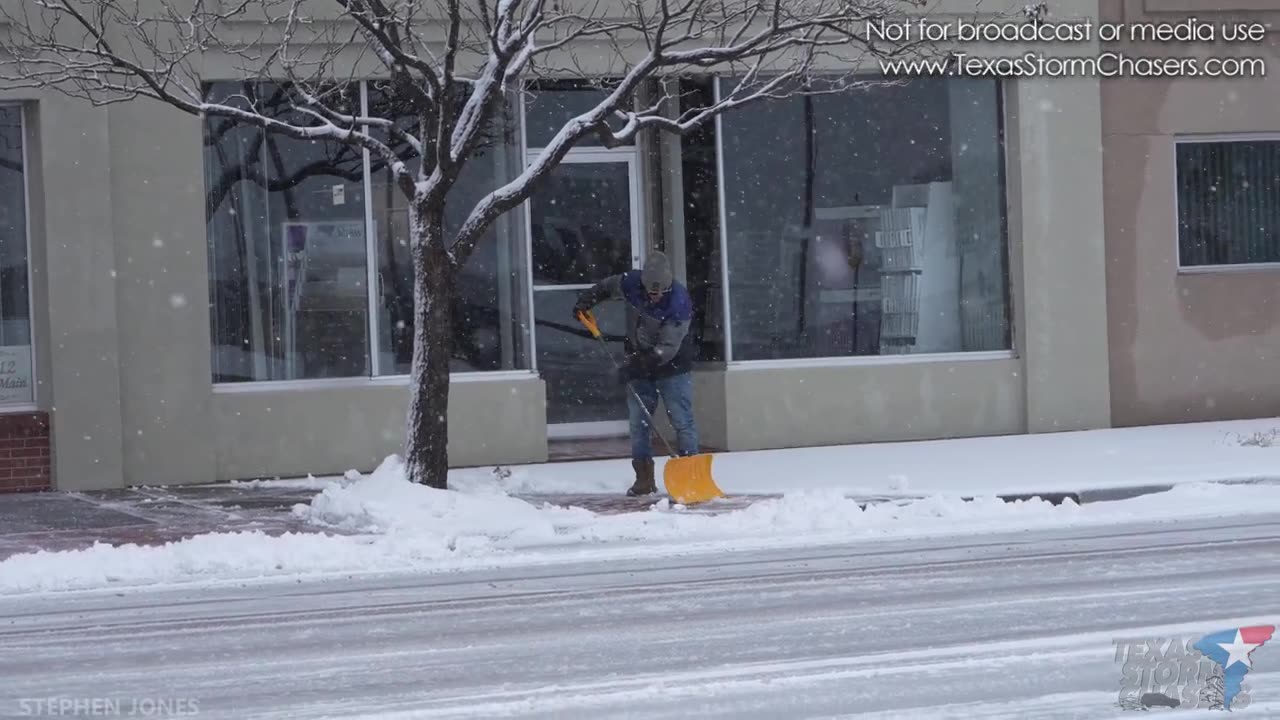 ***Blinding Blizzard Blows through TX Panhandle and Kansas [1/8/2024] {A/C-S}***