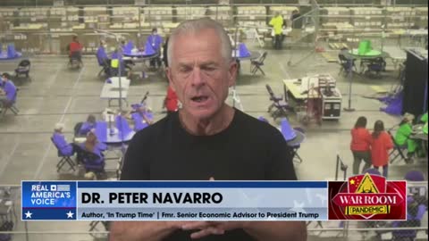 Dr. Peter Navarro: Election Fraud On Bannons War Room