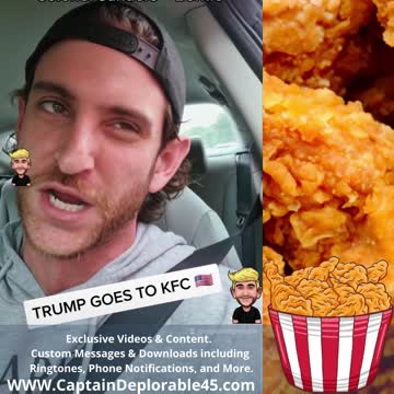 Trump Goes to KFC!