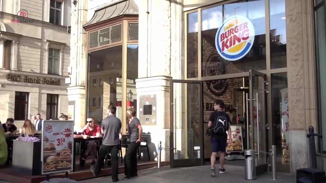 Teens Mock Boy At Burger King, Don’t Notice Man On Bench