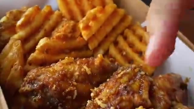 Crispy chicken wings should get more than 11 views right