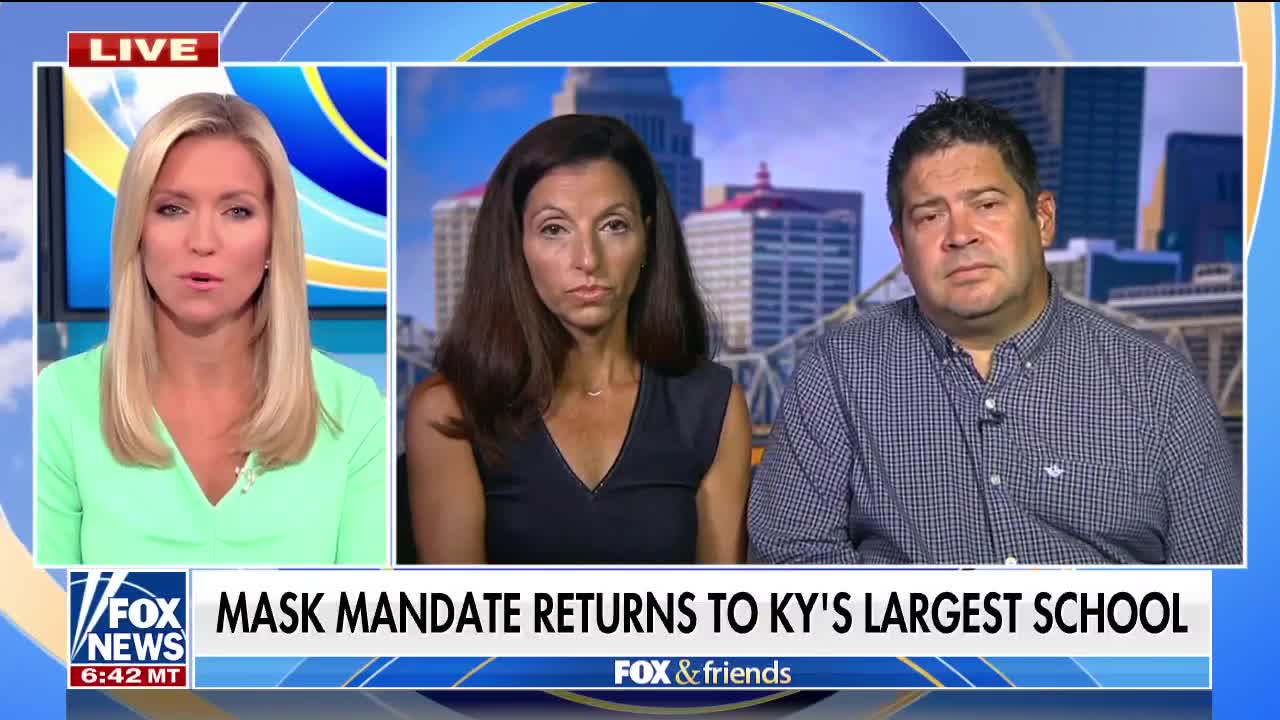 Kentucky parents stand up to school mask mandates: ‘We just need normal’
