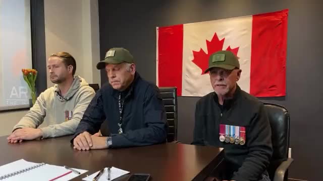 Former Canadian military & police call on veterans & retired police