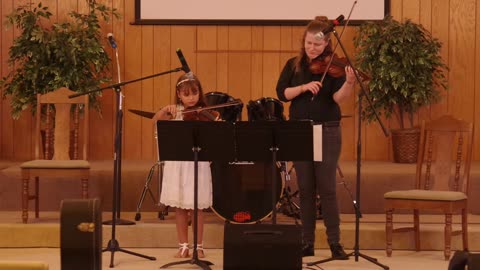 Ingrid Richter and Elizabeth Ayres at the 2021 summer recital 7/2/2021