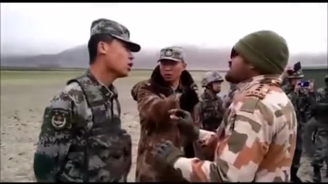 India and China boarder