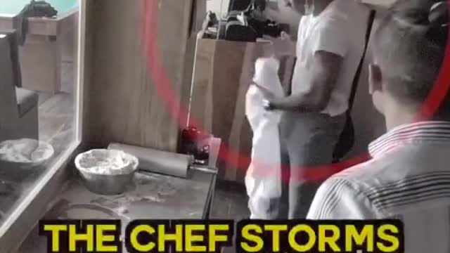 THIS CHEF IS ABOUT TO BE FIRED..