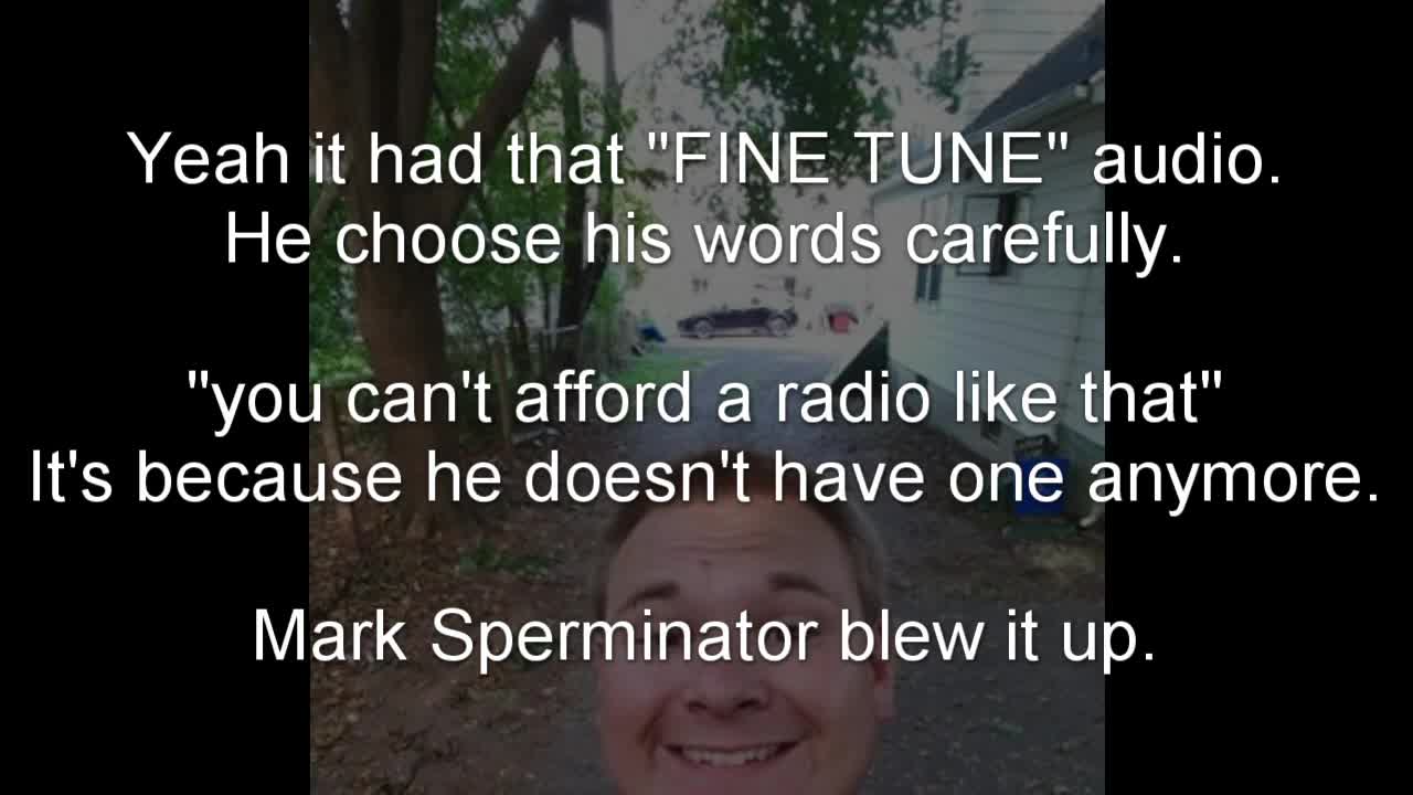 mark sperminator blows up dannys icom