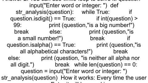 Blank Input in Python