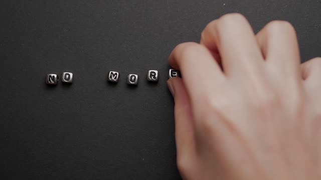 Quote Being Formed By Metal Pieces