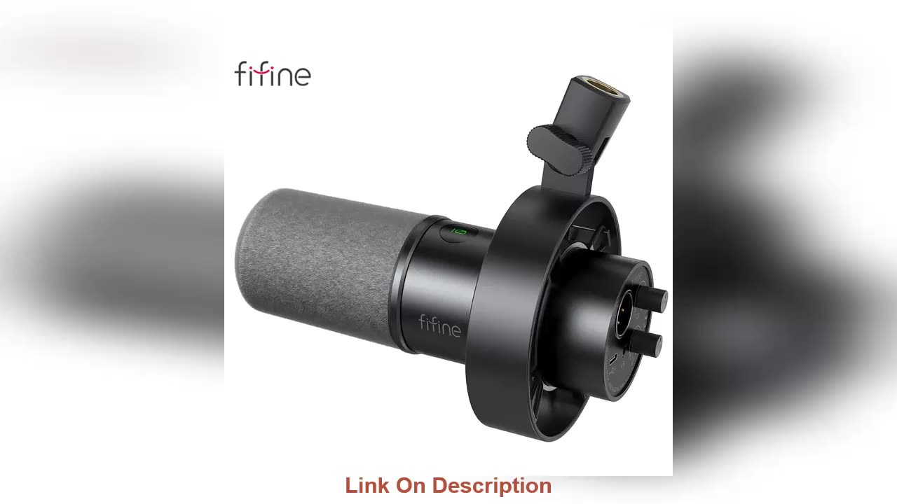 Review FIFINE USB/XLR Dynamic Microphone with Shock