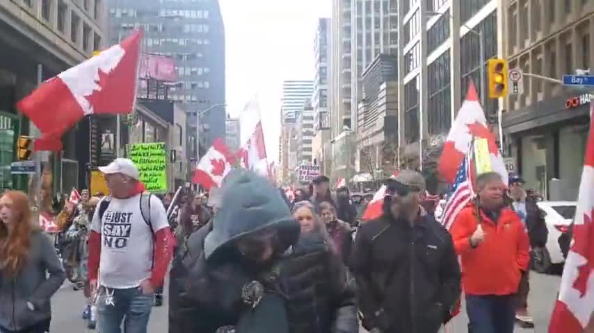 Toronto Canada take to the streets- World wide movement!