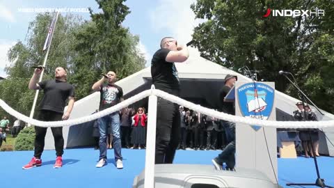 Zagreb: Svečana prisega 13. naraštaja polaznika Policijske škole Josip Jović