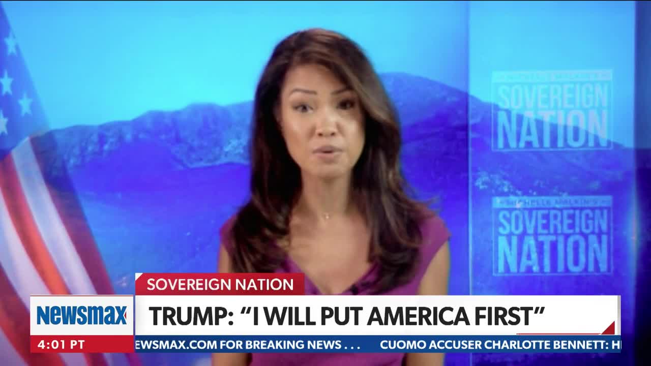 NewsmaxTV Michelle Malkin Sovereign Nation 03.06.21