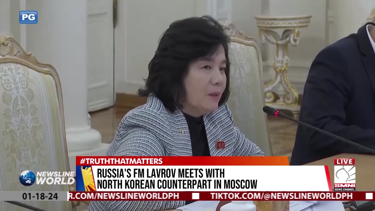 Russia's FM Lavrov meets with North Korean counterpart in Moscow