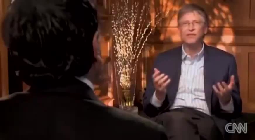 BILL GATES DISCUSSING DEPOPULATION