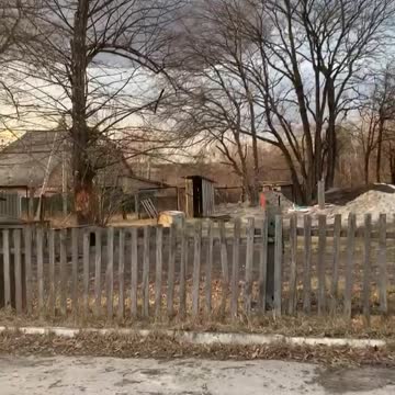 Mi-8AMTSh multi-purpose helicopters fire unguided aircraft missiles at the facilities