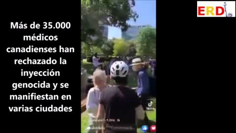 35.000 médicos canadienses contra la timo vacuna Covid