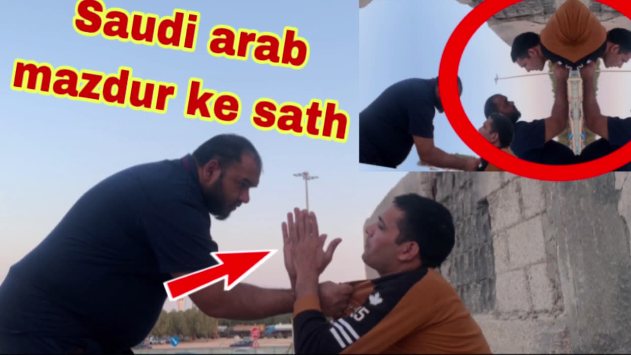 Saudi labur haw to kech police #best comedy