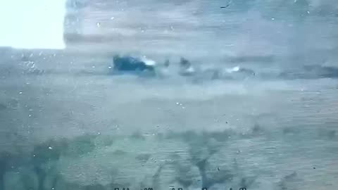 Zničení ukrajinského vozidla pěchoty u Andrijevky
