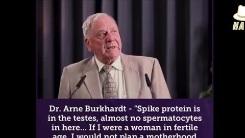 Prof. Dr. Arne Burkhardt, SPERM in "Vaccinated" Males REPLACED *2min