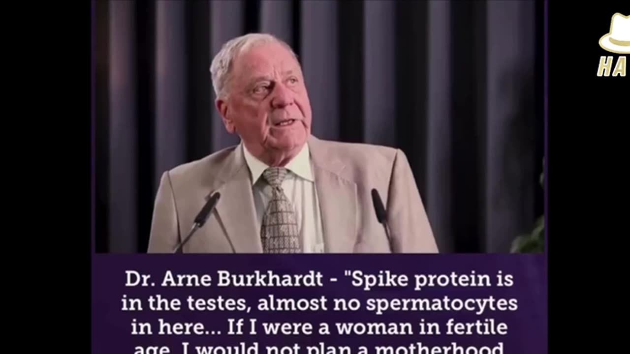 Prof. Dr. Arne Burkhardt, SPERM in "Vaccinated" Males REPLACED *2min
