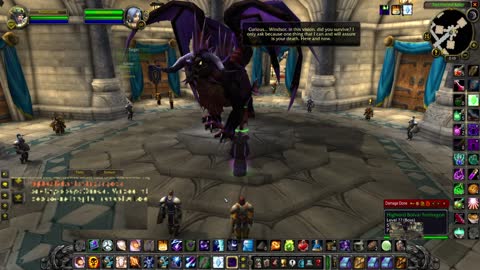 World of Warcraft Classic Shadow finishing up quest for Onyixia at Stormwind