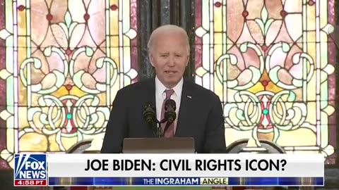 Raymond Arroyo reacts to Biden’s claims that he “started the civil rights movement”.