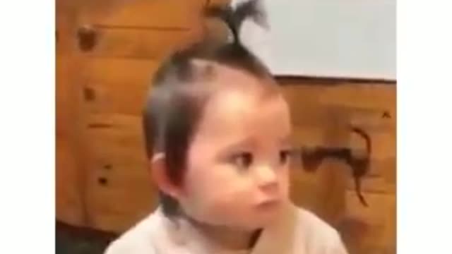 Cute babies play