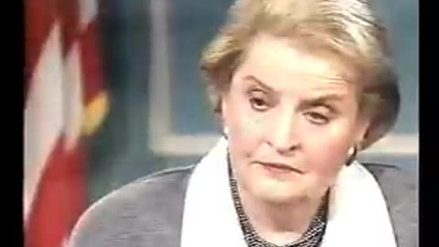 "Death of 500,000 Iraqi children worth it"': Madeleine Albright