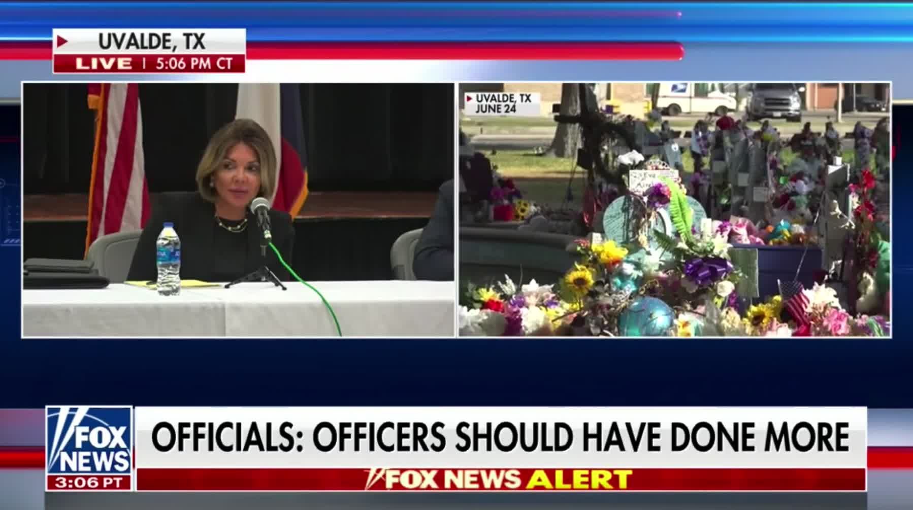 Eva Guzman: "The report says if you're not willing to put the lives of the people you serve ... before your own, in my view you should find another job."