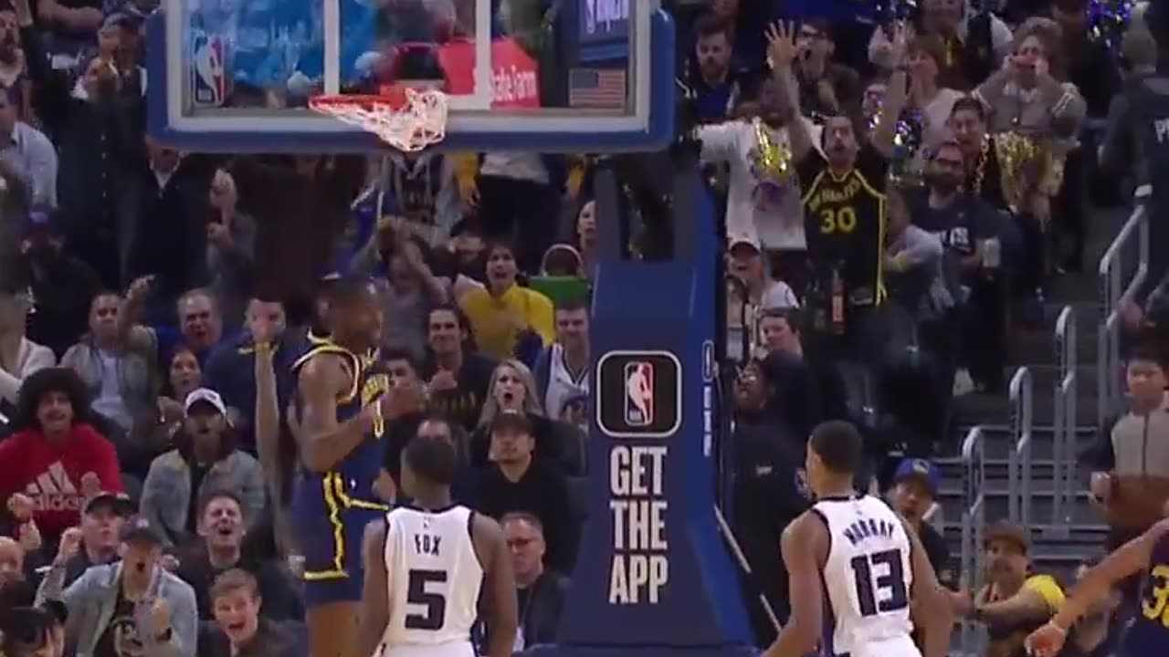 Golden State Warriors - This Steph dime to JK oop last night was CRAZY