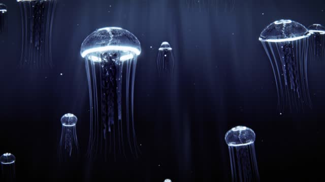 Calming Jellyfish With Music