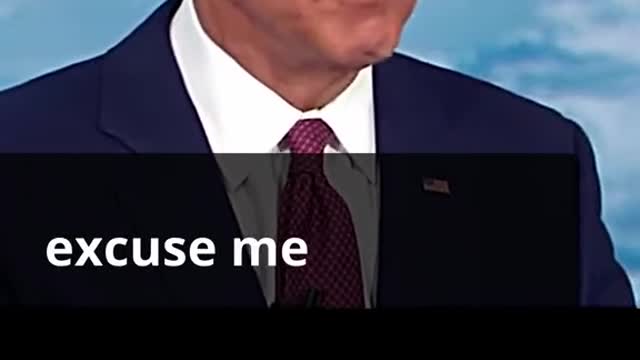 Biden's speech