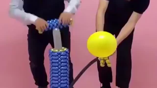 Balloon Master! how could he do this