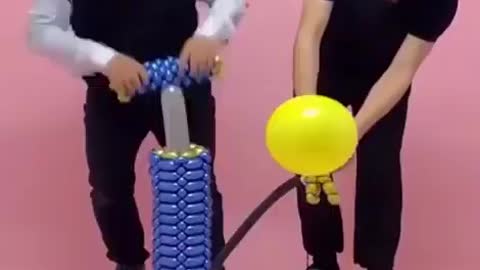 Balloon Master! how could he do this