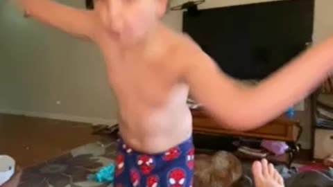 Autistic son loves dancing