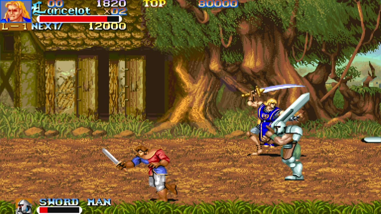 Knights of the Round Stage 01 #retrogaming #nedeulers #knightsoftheround