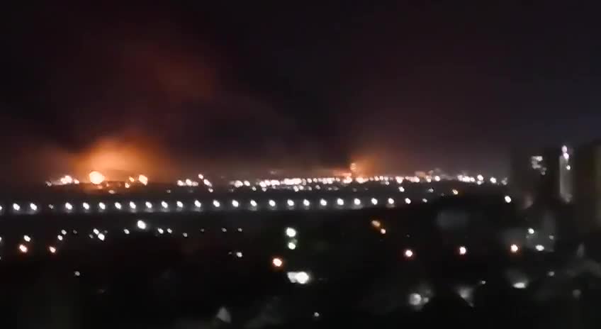 Fire breaks out at oil depot in Bryansk, say officials