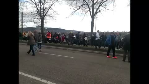 Nuovo video da Stoccarda, Germania sabato 3/4/2021